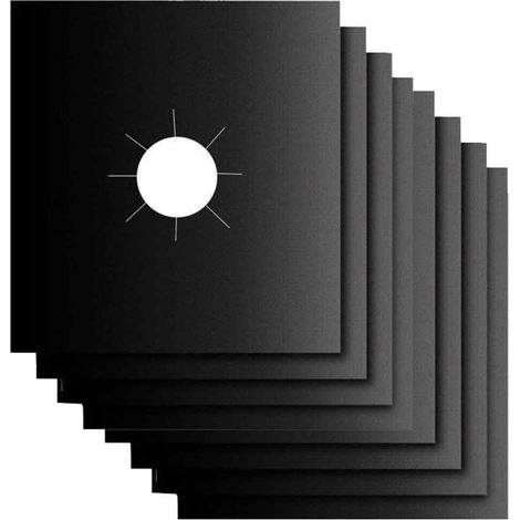 1 Tapis de protection, résistant haute température, anti-taches, design épaissi, pour cuisinière à gaz（Troisième trimestre : septembre） (1/5)