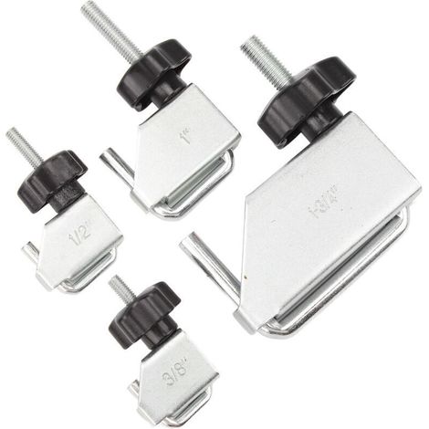 Colliers de serrage pour circuits de liquide de refroidissement – Lot de 4 pièces en acier inoxydable, diamètre réglable 8–22 mm