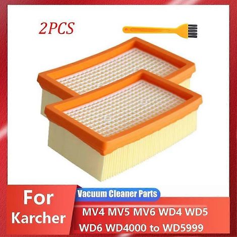 Filtre de MV4 MV5 MV6 WD4 WD5 WD6 WD5P WD6P Aspirateur 2.863 – 005.0 HEPA Filtre de remplacement (1/5)
