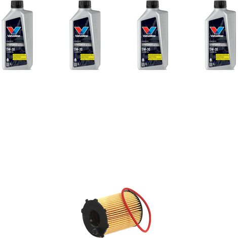 Kit filtro olio e 4L compatibile con Peugeot 3008 1.6 BlueHDI 88kw dal 2014 (1/5)