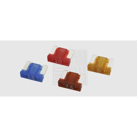 SWG Flachstecksicherung Low Profile 4-teilig Mini 5/7,5/10/15A Autoreparatur