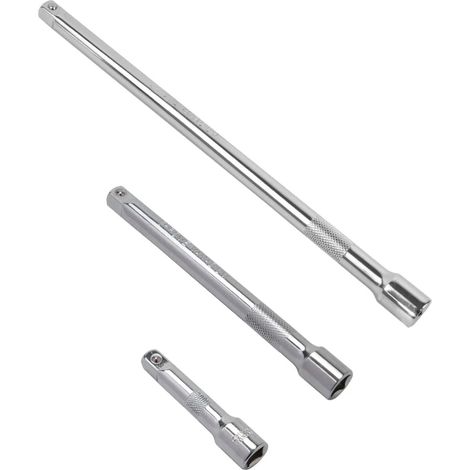 Irovami Rallonges pour clé à douille, lot de 3. Jeu de rallonges 1/4 pouce. (1/5)