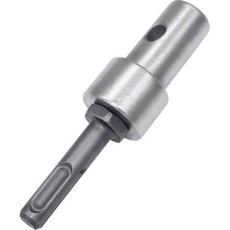 Adaptateur de mandrin de perceuse électrique pour perceuse filaire et perceuse sans fil, SDS Plus vers 1/2 (M13 x 15 mm) - Tige ronde pour visseuse à percussion (1/4)