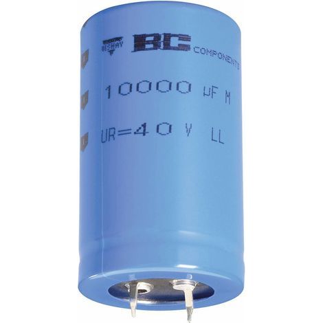 Vishay 2222 058 58682 Condensateur électrolytique Snap-In 10 mm 6800 µF 63 V 20 % (Ø x H) 35 mm x 50 mm 1 pc(s) W18582 (1/2)