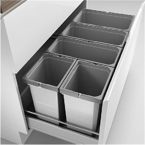 Naber Cox® Box 350 S/1000-5, Abfallsammler für vorhandene Auszüge, ohne Biodeckel (1/2)