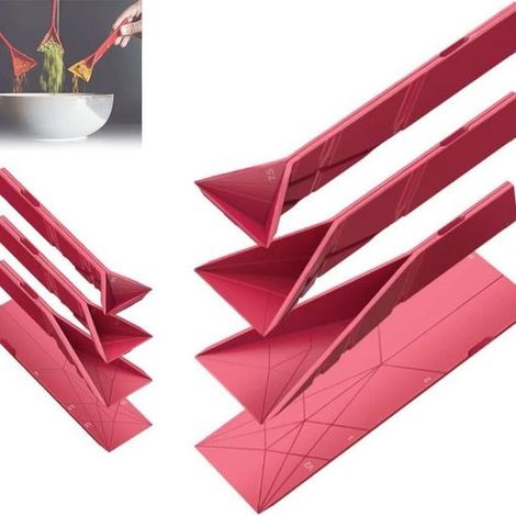 Cuillères Doseuses Polygonales 3 en 1, Lot de 2 Cuillères avec 6 Formats de Mesure, Ustensiles Doseurs pour Cuisine, Pâtisserie, Café et Cuisine Quotidienne