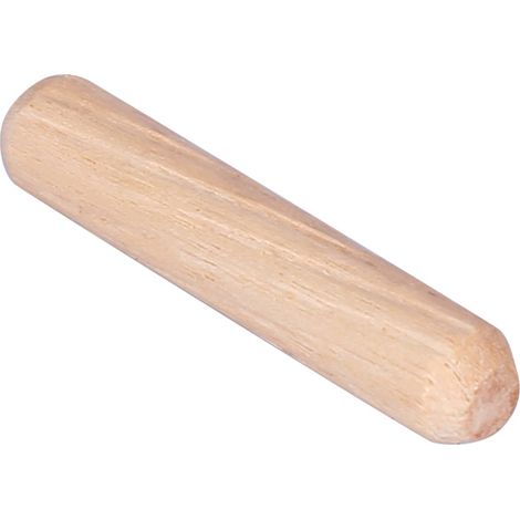 50 chevilles en bois cannelées rondes pour tiroirs d'armoires (M630) (1/5)