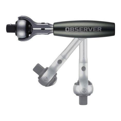 Cliquet carrée, OBS-SR38 Observer Tools, Rotatif 3/8", longueur 125 mm ( Prix pour 1 ) (1/5)