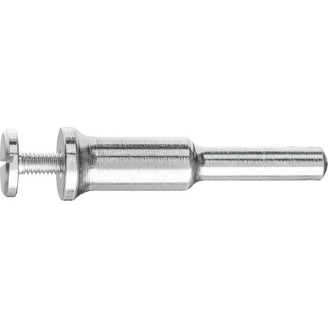 PFERD TOOLS Werkzeughalter für Schleifwerkzeuge mit Bohrungs-Ø 4 mm Spannbereich 0-10mm Schaft-Ø 6 mm (1/4)