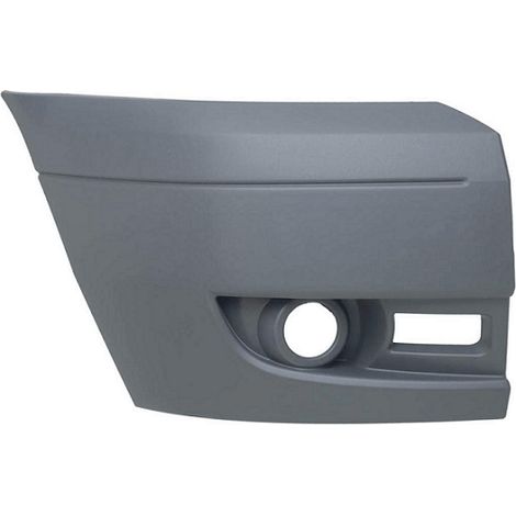 Crosse de pare-choc avant droite gris clair avec trou anti-brouillard Ford Transit MK7 2006-2014