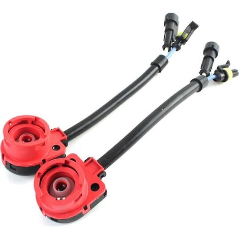 Adaptateur de conversion pour ampoule HID D2S D2R, ballast de type AMP, douille convertisseur, câble d'alimentation D2C, phare (1/5)