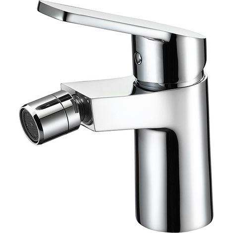 Miscelatore bidet cromato con leva in metallo - Serie Fluid (1/4)