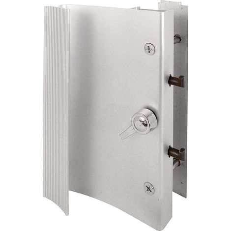 Poignée de porte coulissante en aluminium