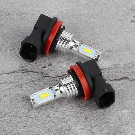 2 ampoules LED antibrouillard pour voiture 80W 3200LM 3000K 3570 (pour H8/H11) (1/5)