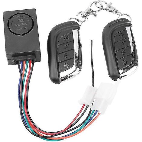 E-Alarmsystem kompatibel mit Fahrrädern und Elektrorollern. Sicherheitsalarm, der vor Verlust der Fernbedienung schützt. 12844Spezialgeschenk