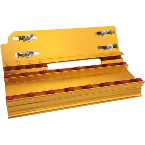 Support de chanfreinage de carrelage à 45 degrés, meuleuse d'angle à 45 °, outil auxiliaire polyvalent, outil de coupe d'angle à 45 ° pour carreleur, or (1/5)