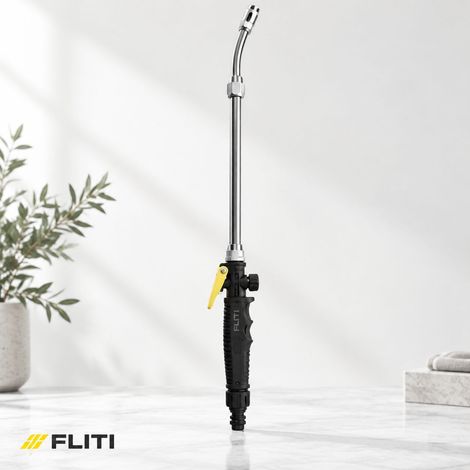 FLITI Lance de pulvérisateur 48cm pression réglable haute pression métal plastique arrosage fleurs arbres fruitiers lavage voiture nettoyage climatiseur (1/5)