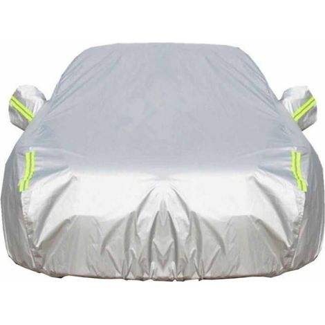 Housse de voiture imperméable 190T avec protection UV et coton respirant - XXXL (1/4)