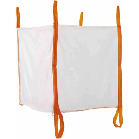 1 BIG BAG oben offen, 2 Schlaufen unten Tragkraft 1000 kg, 90 x 90 x 90 cm