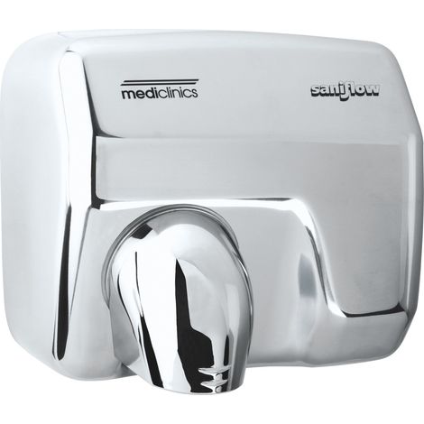 MEDICLINICS E05AC SANIFLOW SecaManos Inox Brillo - ref: E05AC (1/2)