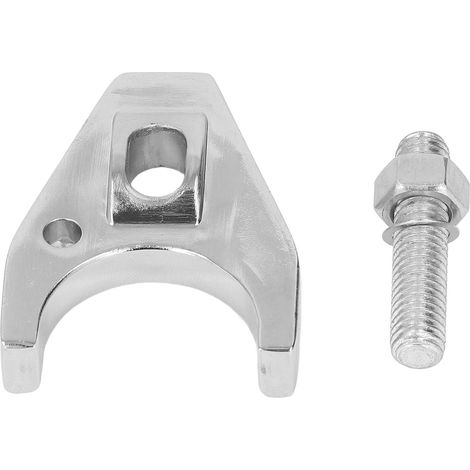 Collier de fixation chromé en aluminium billette pour distributeurs CHEVY V8 V6 avec boulon de remplacement