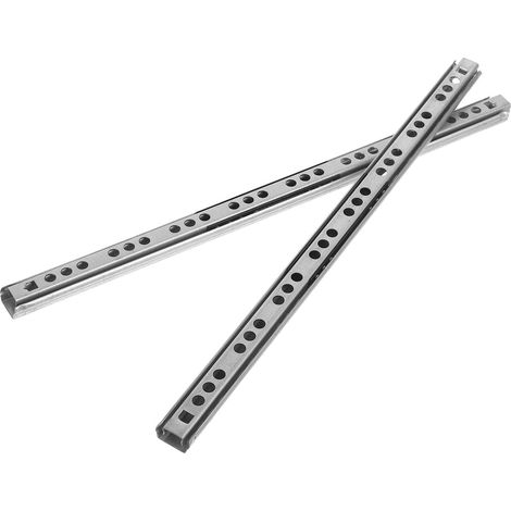 für kleine Schubladen 278 mm Stahlkugelführungen 17 mm breit