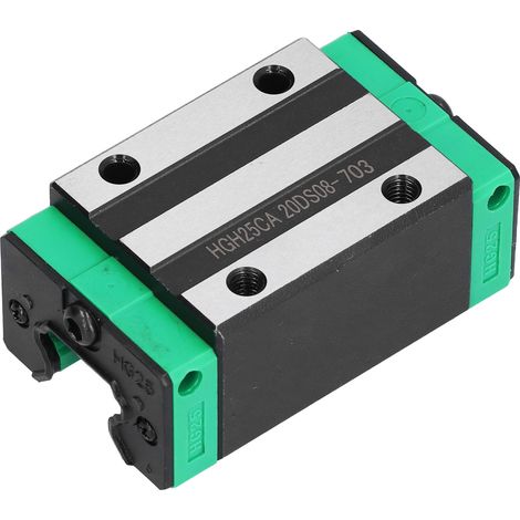 Les paliers à glissière linéaire HGH25CA et les rails en acier conviennent aux machines-outils CNC, aux machines automatisées et aux équipements automobiles. (1/5)