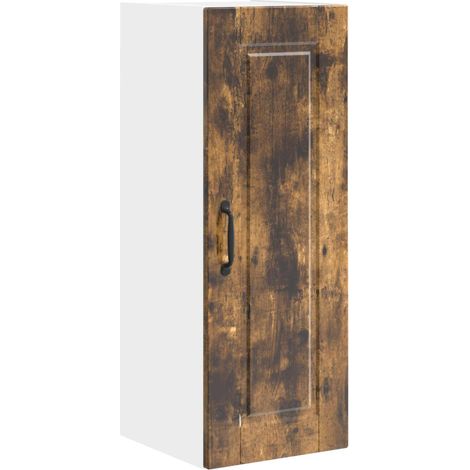 Maison Exclusive - Armadietto a muro PORTO Rovere fumé 30 x 31 x 80 cm