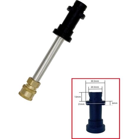 Adaptateur de Pistolet pour laveuse à Pression, coupleurs de buse de pulvérisation pour laveuse à Pression, Prise Femelle Rapide (1/4)