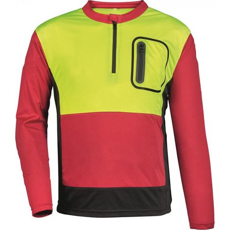 Forest Jack Red.gr. 3xl Rojo/Anthr/Camisa de bosque amarillo