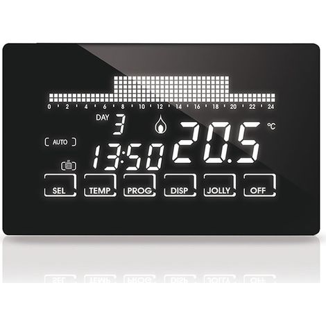Fantini Cosmi Cronotermostato Intellitouch CH193MB (1/2)