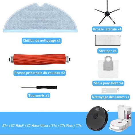 Color scheme: see photo. Material: plastic. Compatible with Roborock S7, S7+ and S7. (1/5)