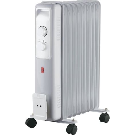 Primaster Ölradiator 9 Rippen 2000W Thermostat Heizgerät elektrische Heizung