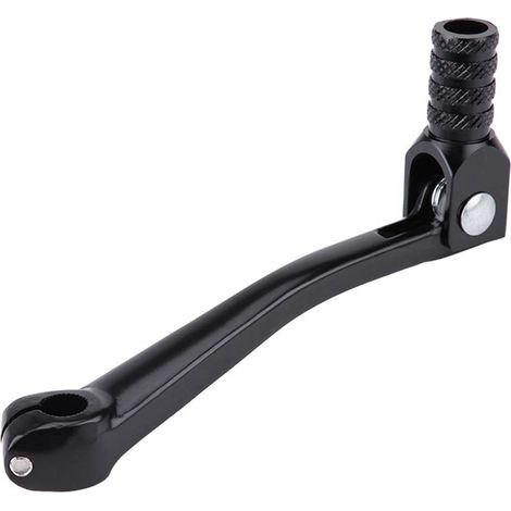 CNC-gefräster, klappbarer Schalthebel aus Aluminiumlegierung für 4-Takt-Geländemotorräder (schwarz) (1/5)