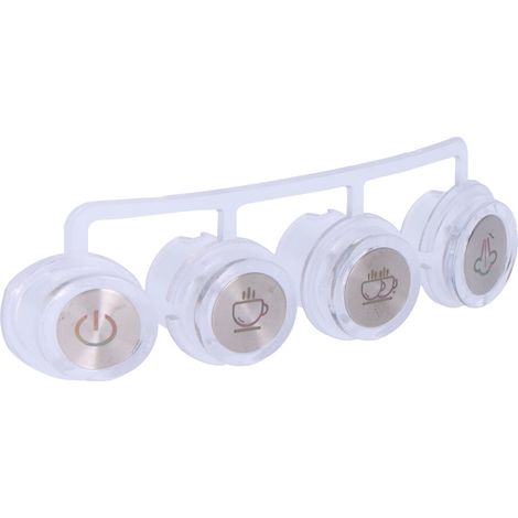 Set 4 botones de recambio para cafetera 07707 edm (1/2)