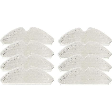 Lot de 8 chiffons de nettoyage pour aspirateur robot Honiture Q6 Hy (1/5)