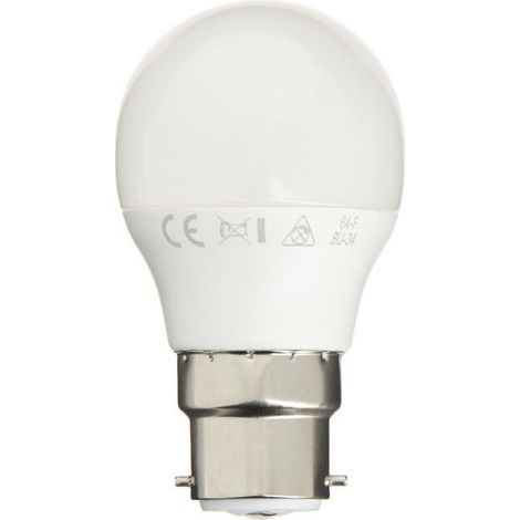 Douille à vis LED P45 B22, 5,3 W (équivalent 40 W), lumière blanche neutre, compatible avec ampoules standard Économie d’énergie, installation facile (1/5)