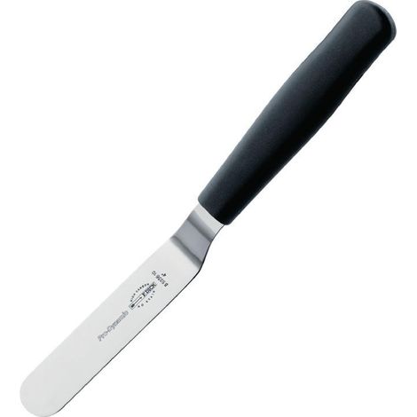 Spatule coudée inox manche plastique 10cm - Dick (1/2)