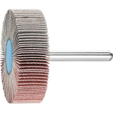 PFERD TOOLS Korund Fächerschleifer F Ø 50x15 mm Schaft-Ø 6 mm A180 für Feinschliff und Finish 10 Stk (1/3)