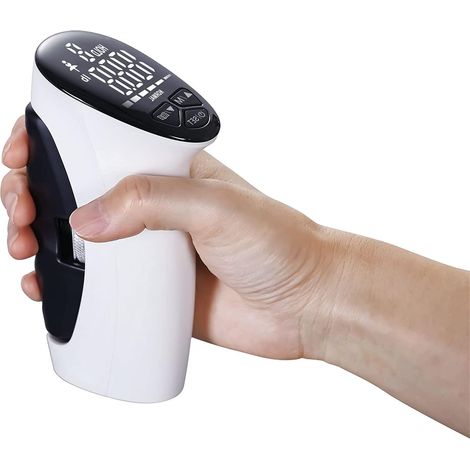 Dinamómetro De Mano - Medición Electrónica De Fuerza De Prehensión Hasta 90 Kg - Para Rehabilitación Y Entrenamiento - 1 Unidad (1/5)