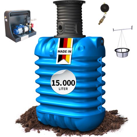 4rain MODULARIS Erdtank-Paket 15000 L (1/5)
