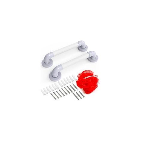 Barres de Sécurité 30,5 cm pour Personnes Âgées Idéales pour Douche, Handicapés, Sécuritaires et Durables
