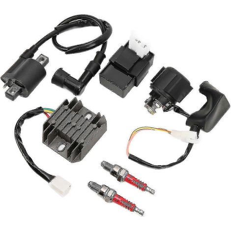 Kit de remplacement de bobine d'allumage CDI pour moteur vertical de quad chinois CG150cc 200cc 250cc (réf. 0617) (1/4)