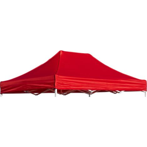Complementos Carpas Plegables - Techo para Carpas 3x2 Eco - Rojo (1/2)
