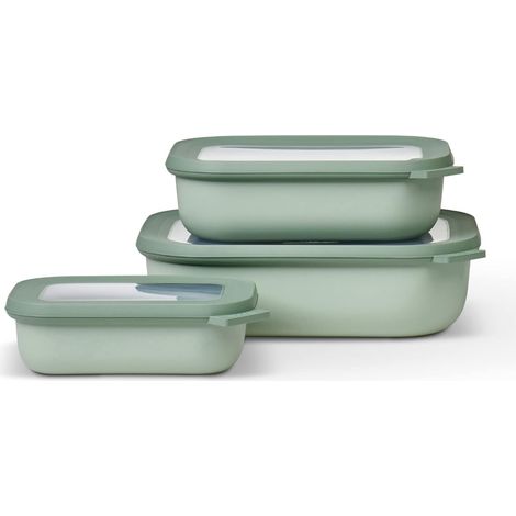 Mepal set cirqula rectangulaire 3 pcs 500 1000 2000 nordic sage