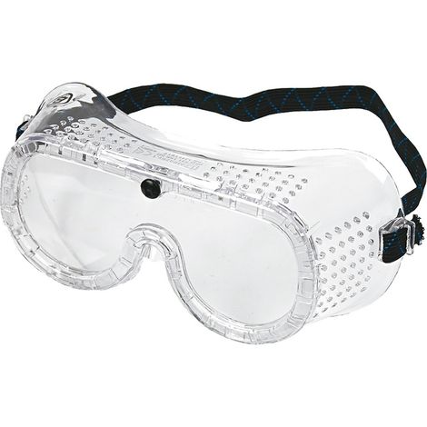 Gafas de seguridad blancas, clase de resistencia B