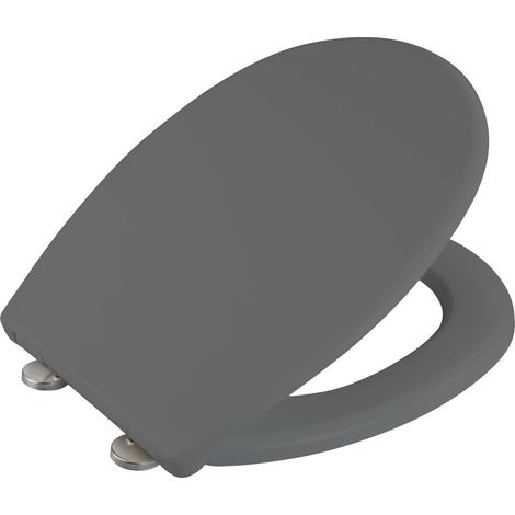 Wenko VORNO NEO asiento de inodoro gris antibacteriano