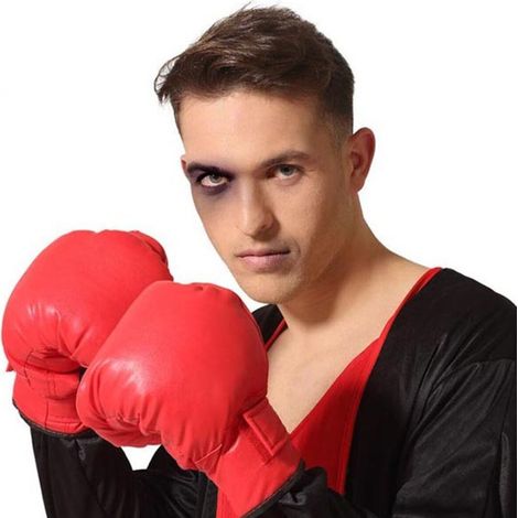 Guantone da boxe Rosso (1/4)