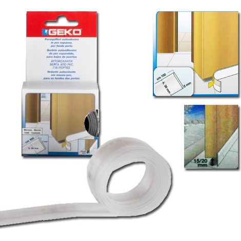 Selbstklebende PVC-Unterstützung 38mm x 100cm Transparent