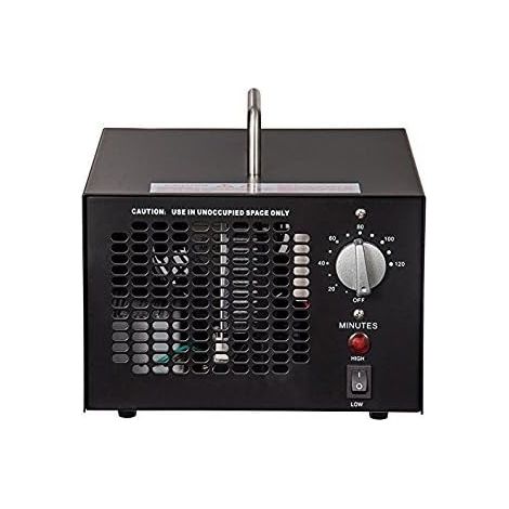 Adjustable ozone generator from 3.5 to 7.0 g/h - Air purifier - Eliminates odors - Black (1/3)